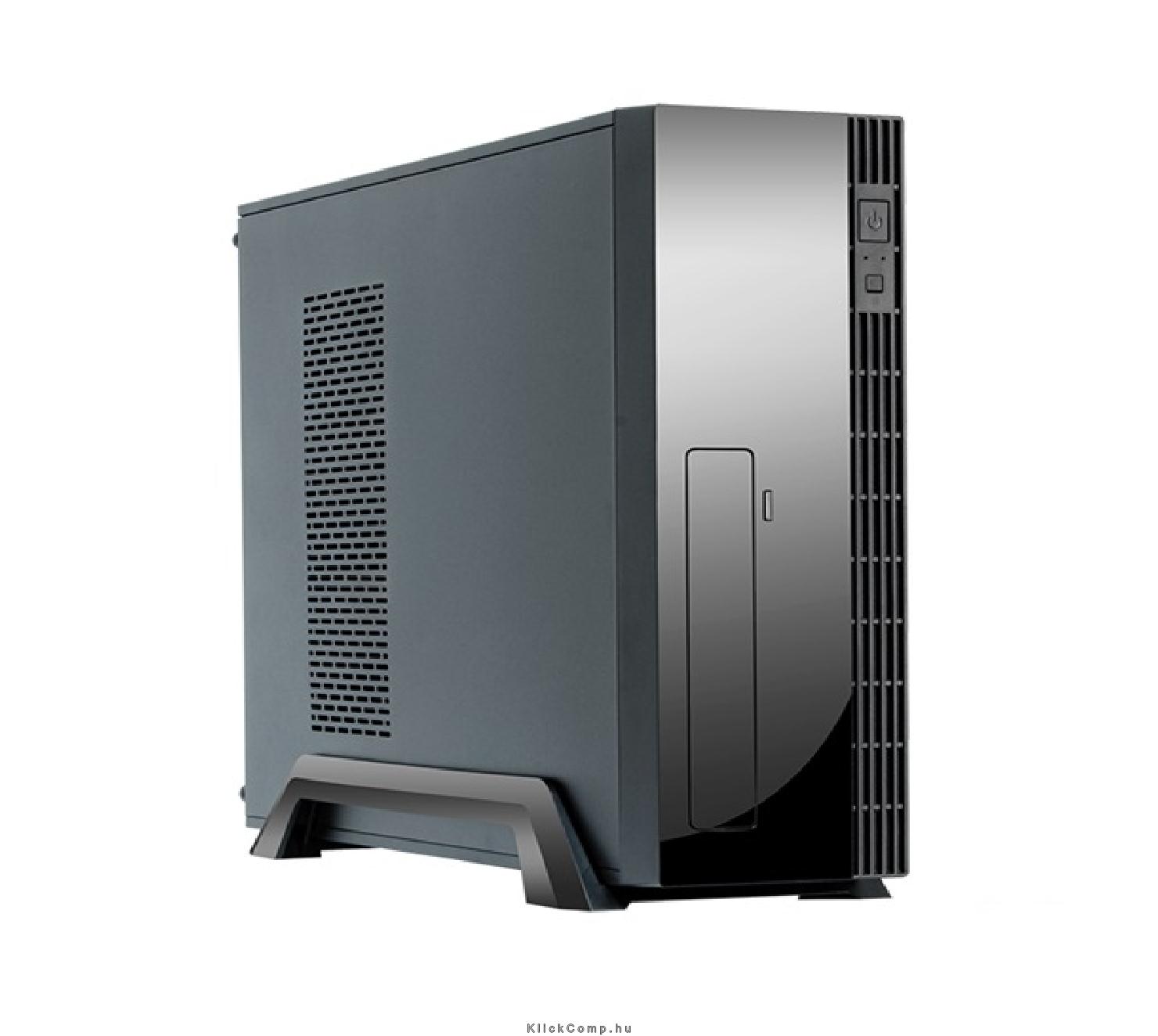 Számítógépház mATX ház Chieftec UE-02B Uni szériás táp nélküli fotó, illusztráció : UE-02B-OP