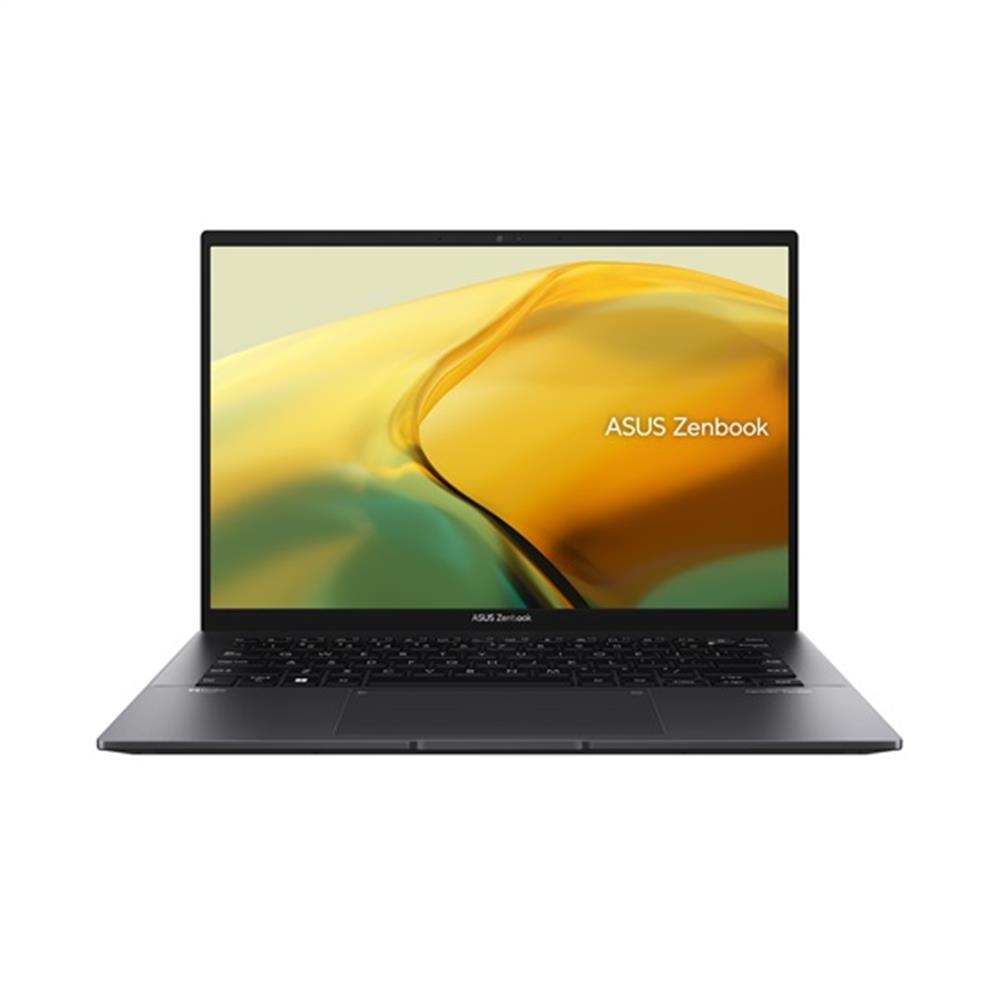 Asus ZenBook laptop 14  WQ+ R7-5825U 16GB 512GB Radeon W11 fekete Asus ZenBook fotó, illusztráció : UM3402YA-KM067W