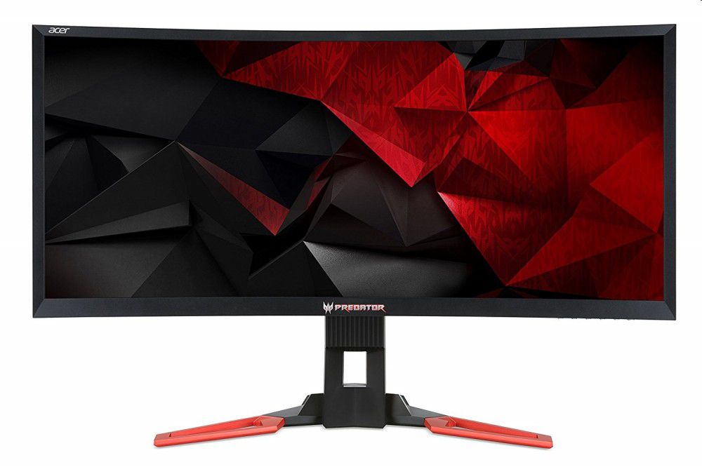 Monitor 35  2560x1080 G-Sync USB HDMI DP MM ACER Ívelt VA LED Predator Z35P fotó, illusztráció : UM.CZ1EE.P01