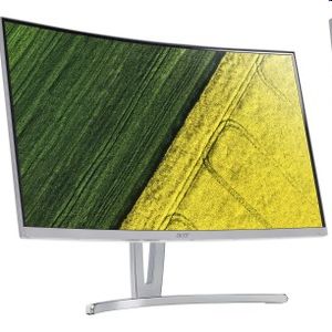 Monitor 27  FHD 1920x1080 Ívelt VA LED VGA DVI HDMI MM  fehér ACER ED273wmidx fotó, illusztráció : UM.HE3EE.005