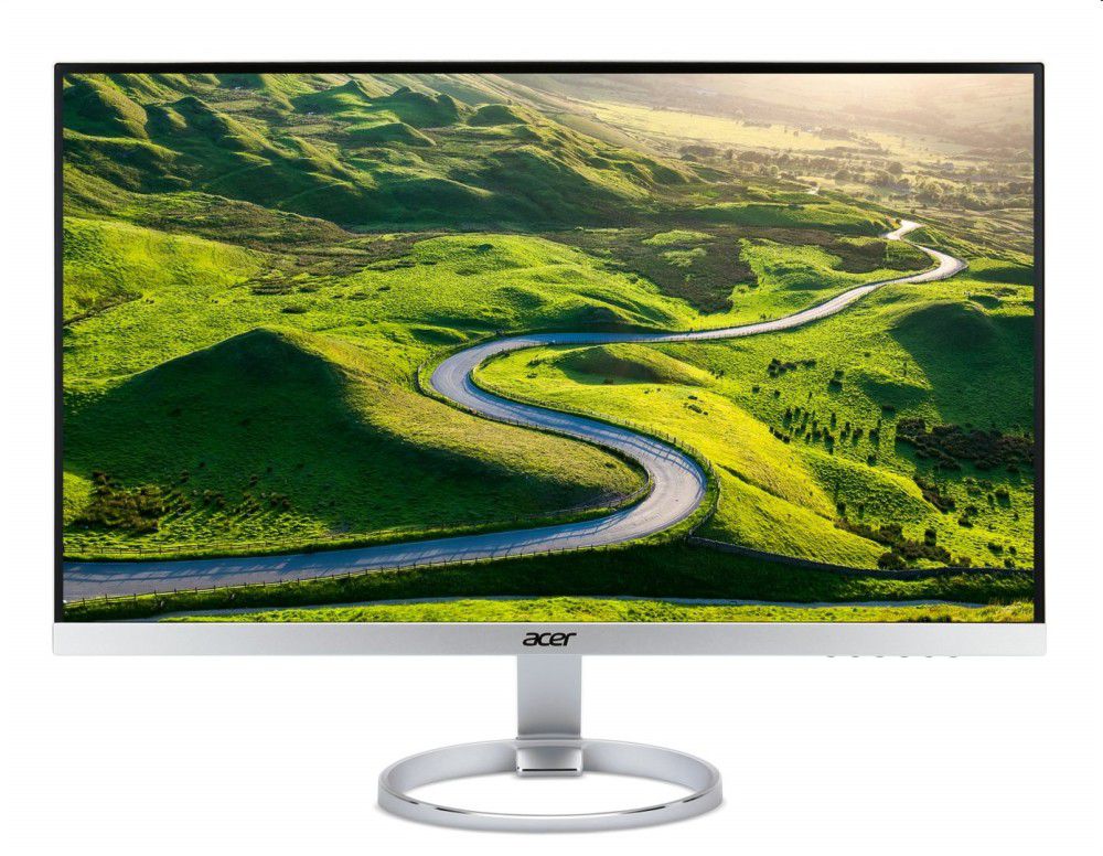 Monitor 27  FHD 1920x1080 4ms DVI HDMI ezüst-fehér ACER IPS LED H277HKsmipuz fotó, illusztráció : UM.HH7EE.026
