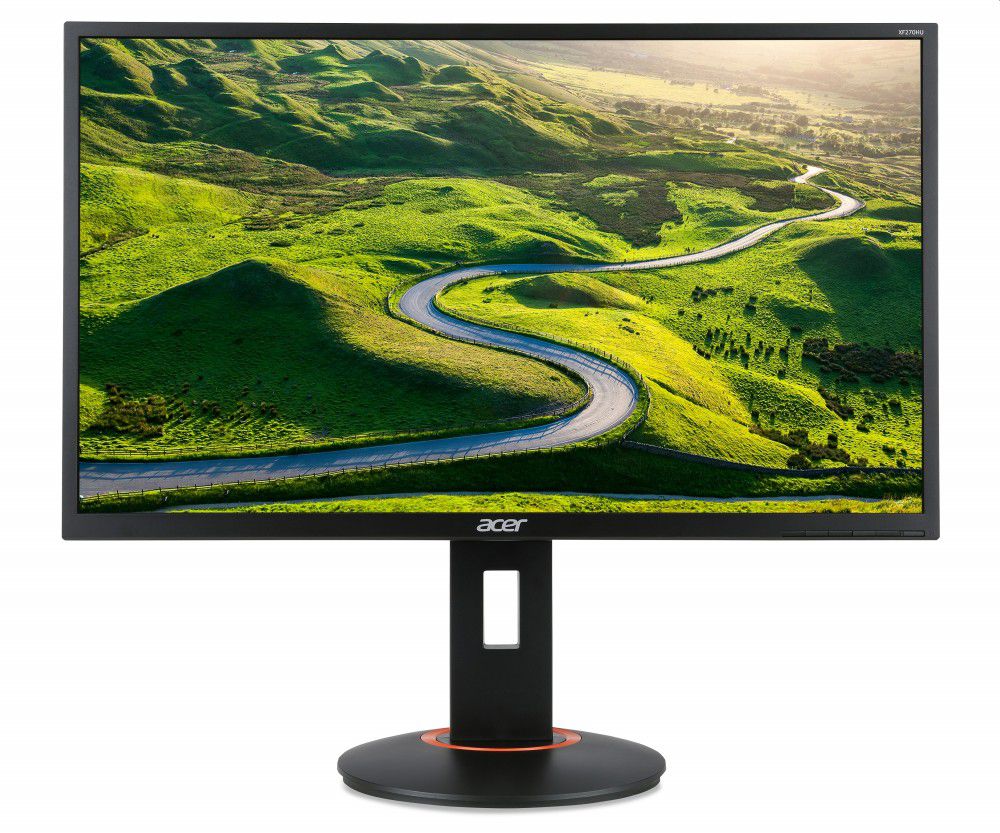 Monitor 27  IPS multimédiás gamer monitor DVI HDMI DisplayPort Acer XF270HUAbmi fotó, illusztráció : UM.HX0EE.A01
