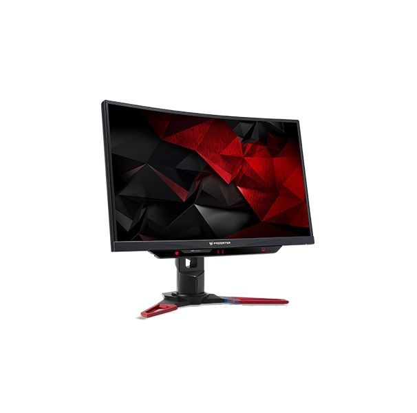 Monitor 27  HDMI DisplayPort G-Sync 144Hz-es multimédiás ívelt gamer monitor Ac fotó, illusztráció : UM.HZ1EE.A01