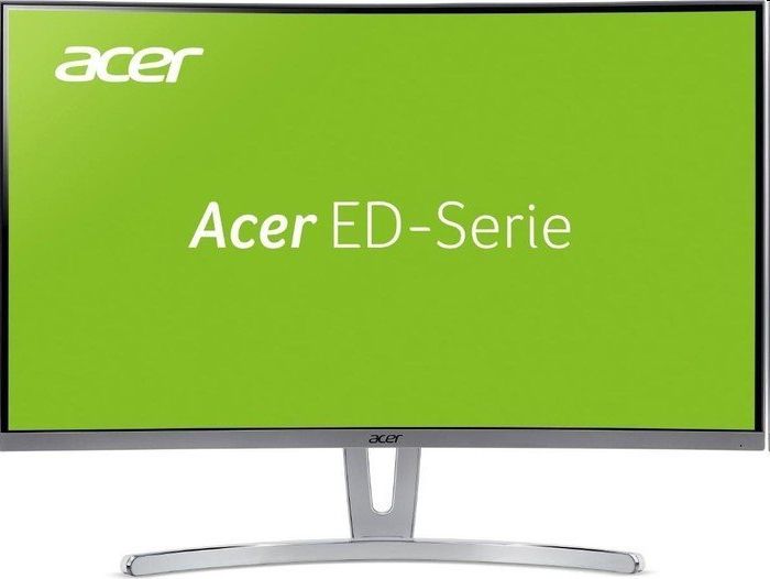 Monitor 31,5  FHD 1920x1080 Ívelt VA LED VGA DVI HDMI MM  fehér ACER ED322Qwmid fotó, illusztráció : UM.JE2EE.009