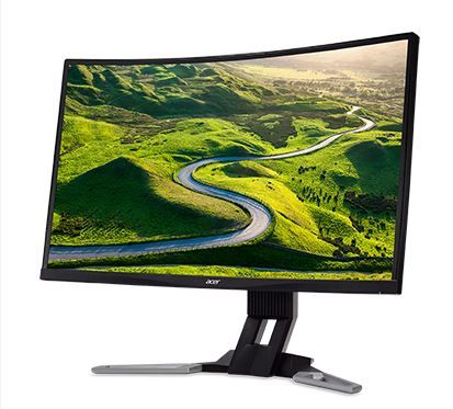 Monitor 32  FHD 1920x1080 HDMI DisplayPort FreeSync gamer multimédiás ívelt mon fotó, illusztráció : UM.JX1EE.005