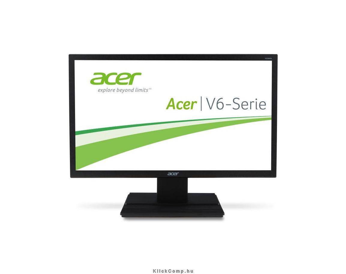 Monitor 21,5  LED DVI multimédiás Acer V226HQLbmd fotó, illusztráció : UM.WV6EE.009
