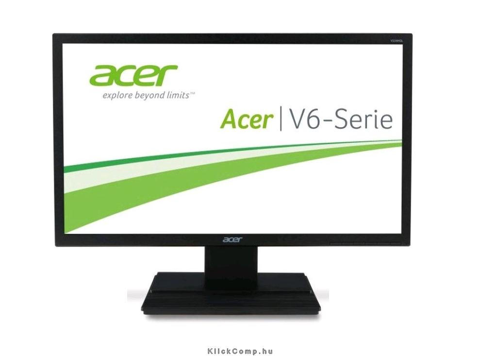 Monitor 21,5  LED DVI Acer V226HQLAbd fotó, illusztráció : UM.WV6EE.A01