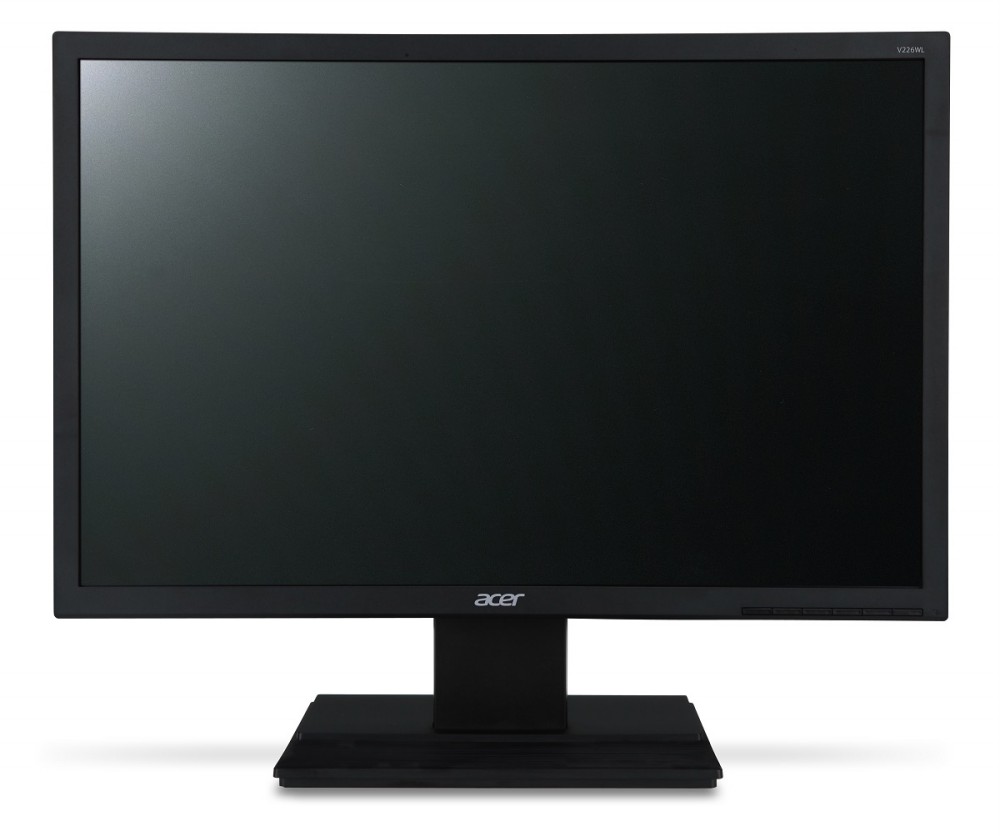 Monitor 21,5  1920x1080 TN VGA HDMI Acer V226HQLBbi fotó, illusztráció : UM.WV6EE.B17