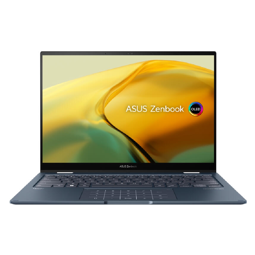 Asus ZenBook laptop 14  WQXGA i5-1340P 16GB 512GB IrisXe W11 kék Asus ZenBook F fotó, illusztráció : UP3404VA-KN045W