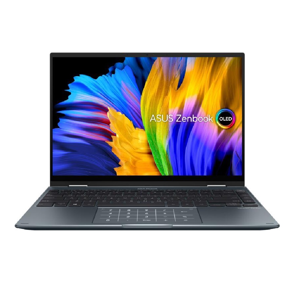 Asus ZenBook laptop 14  2,8K i5-12500H 16GB 512GB IrisXe W11 szürke Asus ZenBoo fotó, illusztráció : UP5401ZA-KN041W