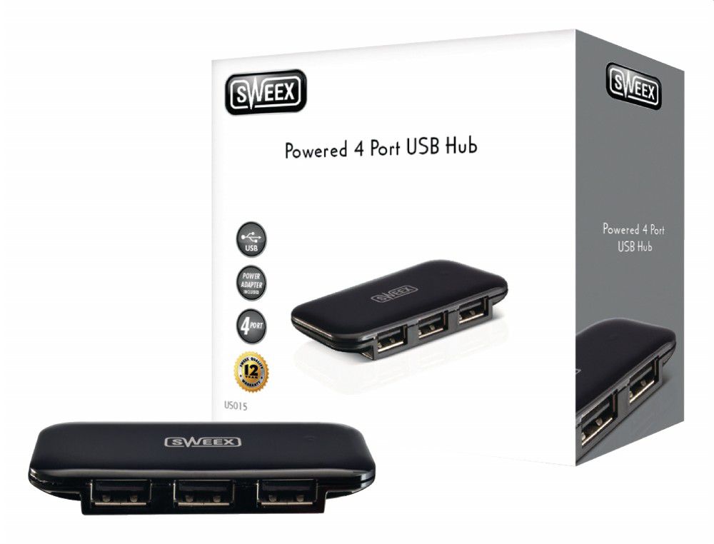 Sweex Motoros 4 Port USB Hub - Már nem forgalmazott termék fotó, illusztráció : US015
