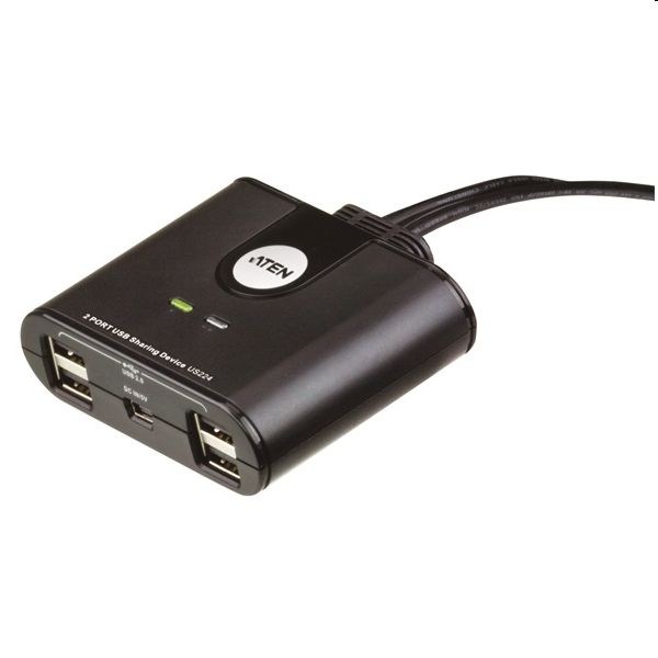 USB Periféria Elosztó 2PC 4Eszköz fotó, illusztráció : US224