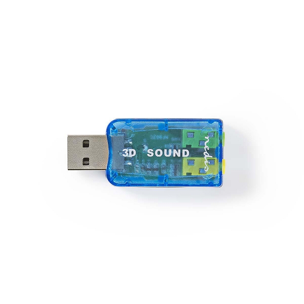 hangkártya USB 2.0 külső hangkártya 5.1 nedis - Már nem forgalmazott termék fotó, illusztráció : USCR10051BU