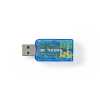 hangkártya USB 2.0 külső hangkártya 5.1 nedis USCR10051BU Technikai adatok