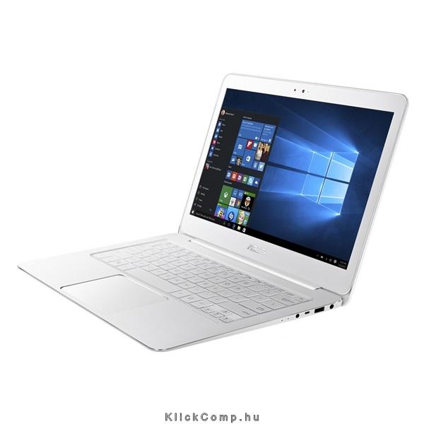 ASUS laptop 13,3  FHD M3-6Y30 8GB 256GB SSD Win10 fehér ZenBook fotó, illusztráció : UX305CA-FC158T