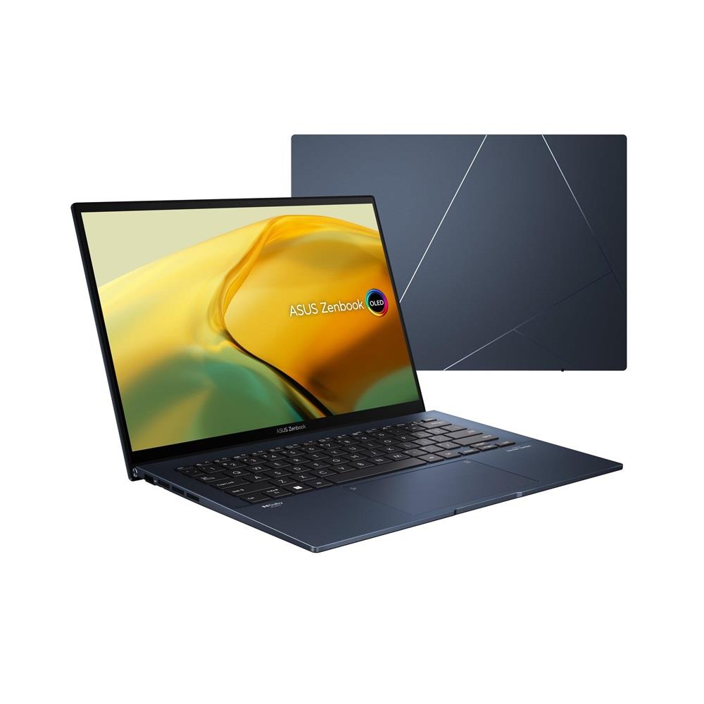 Asus ZenBook laptop 14  2,8K i5-1240P 16GB 512GB IrisXe W11 kék Asus ZenBook UX fotó, illusztráció : UX3402ZA-KM062W