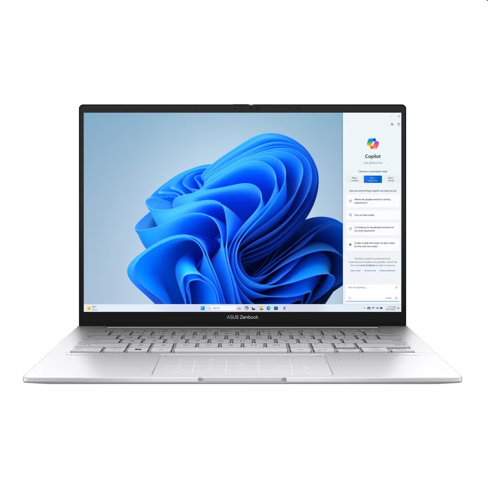 ASUS ZenBook laptop 14  2880x1800 Cu7-255H 16GB 1TB NOOS fotó, illusztráció : UX3405CA-ST1151