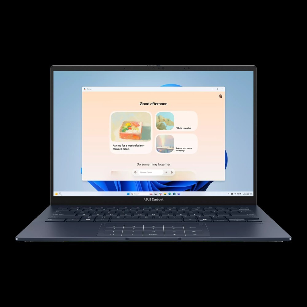 ASUS ZenBook laptop 14  2880x1800 Cu7-255H 16GB 512GB NoOs fotó, illusztráció : UX3405CA-ST1505OA