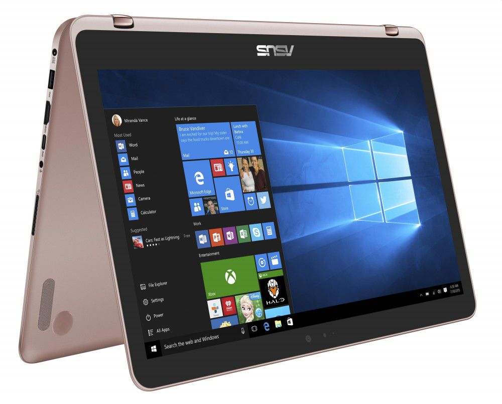 ASUS laptop 13,3  FHD Touch i7-7500U 8GB 512GB SSD Rózsaarany Win10Home fotó, illusztráció : UX360UAK-C4261T
