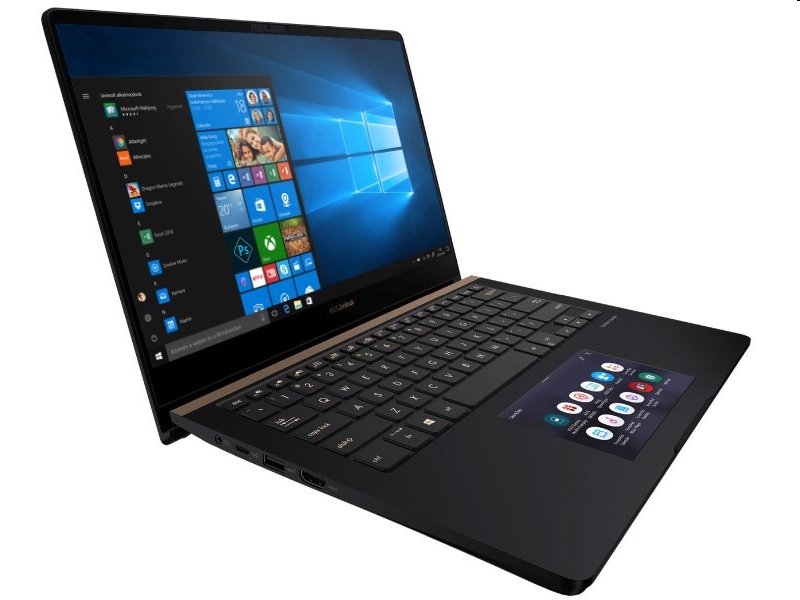 ASUS laptop 14  FHD i7-8565U 16GB 512GB GTX-1050-4GB Win10 kék ASUS ZenBook Pro fotó, illusztráció : UX480FD-BE012T
