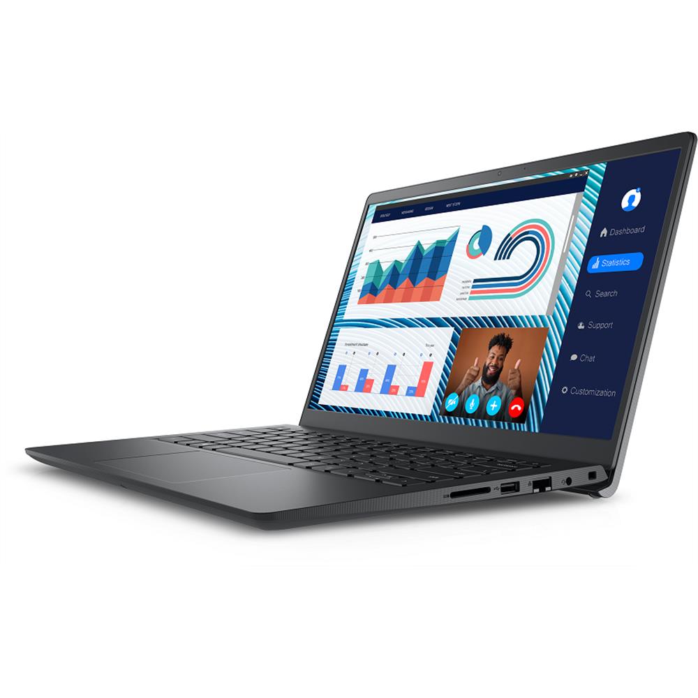 Dell Vostro laptop 14  FHD i7-1165G7 16GB 512GB IrisXe W11Pro fekete Dell Vostr fotó, illusztráció : V3420-5