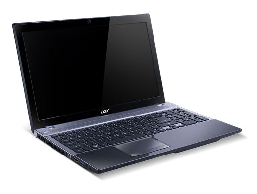 Acer V3551G szürke notebook 15.6  laptop HD AMD A10-4600 HD7670 8GB 1TB W7HP PN fotó, illusztráció : V3551G-A1SW
