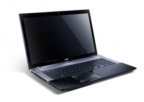 Acer V3571 glossy gray notebook 15,6  i3 2350M nVGT630 4GB 500GB W7HP PNR 1 év fotó, illusztráció : V3571G-i3SW