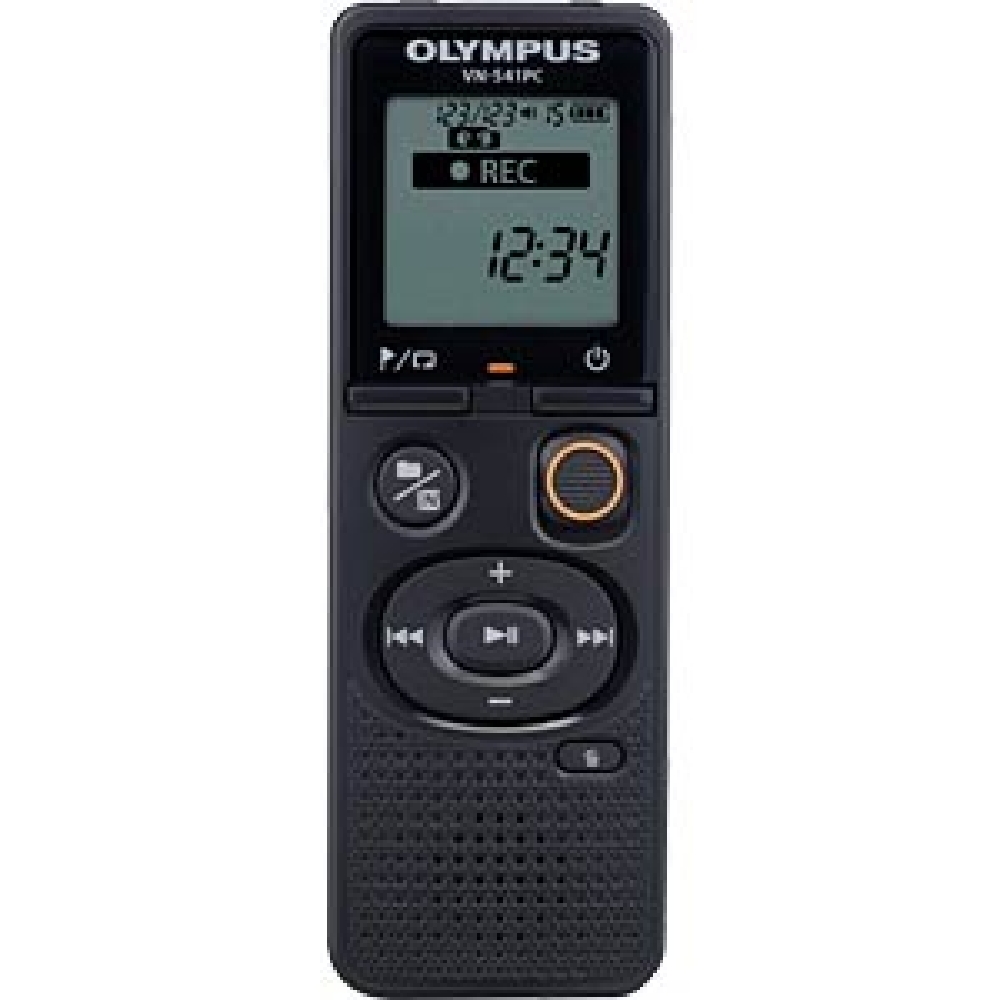 Diktafon digitális 4 GB memória OLYMPUS VN-541PC fekete fotó, illusztráció : V405281BE000