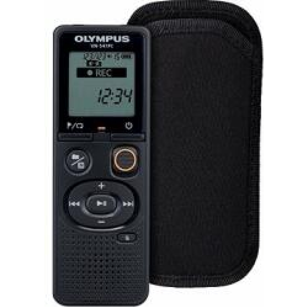 Diktafon digitális 4 GB memória CS131 tokkal OLYMPUS VN-541PC fekete fotó, illusztráció : V405281BE010