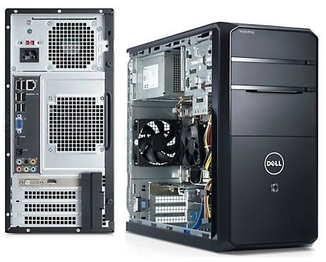 Dell Vostro 470 számítógép Core i5 3450 3.1G 8G 1TB Linux HD7570 4ÉV BT+Wifi 4 fotó, illusztráció : V470-3