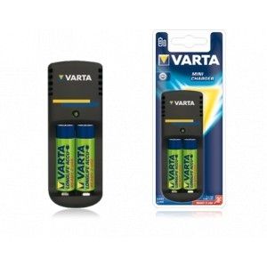 Akkutöltő Varta Mini töltő kit + 2*2100mAh AA (1 év gar) - Már nem forgalmazott fotó, illusztráció : VAM02