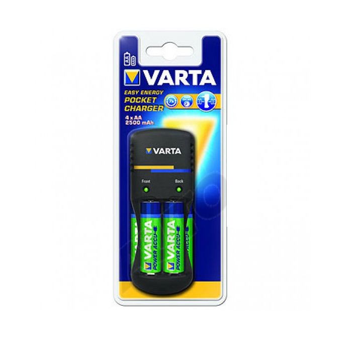 Akkutöltő Varta Power Play töltő kit 2 órás + 2*2500mAh AA (1 év gar) - Már nem fotó, illusztráció : VAPP2H