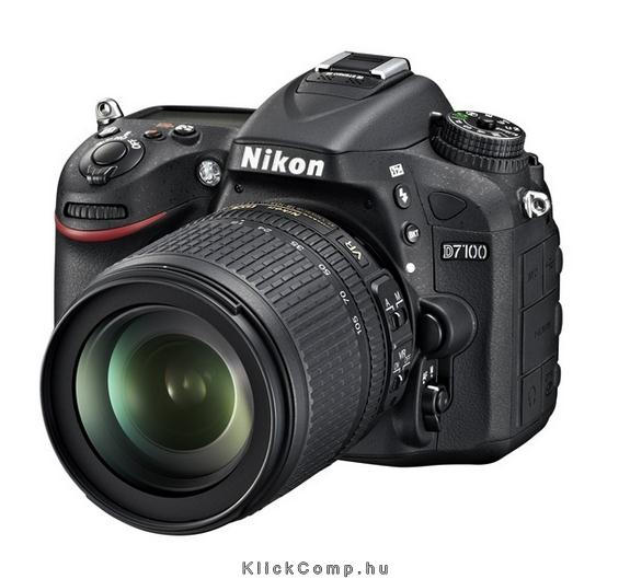 Nikon D7100 + 18-105 kit 16MP digitális tükörreflexes fényképezőgép fotó, illusztráció : VBA360K001
