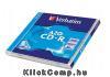 CD-R lemez, Crystal bevonat, AZO, 700MB, 52x, norml tok, VERBATIM "DataLife Plus"