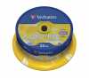 DVD+RW lemez, újraírható, 4,7GB, 4x, hengeren, VERBATIM