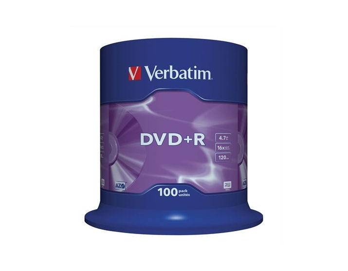 DVD+R lemez, AZO, 4,7GB, 16x, hengeren, VERBATIM fotó, illusztráció : VERBATIM-43551