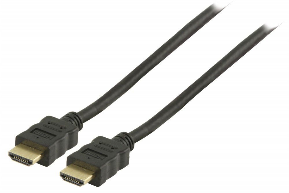 HDMI kábel 1.4 HDMI csatlakozó HDMI csatlakozó 1,00m fekete fotó, illusztráció : VGVP34000B10