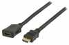 HDMI kábel hosszabbító 1.4 HDMI csatlakozó HDMI bemenet 2m fekete