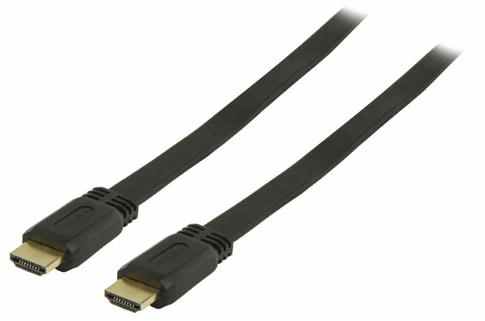 HDMI laposkábel 1.4 HDMI csatlakozó HDMI csatlakozó 10m fehér fotó, illusztráció : VGVP34100W100