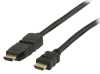 HDMI kábel 1.4 HDMI csatlakozó HDMI csatlakozó forgatható 1,50m fekete