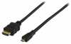 HDMI kábel 1.4 HDMI csatlakozó HDMI micro csatlakozó 5,00m fekete
