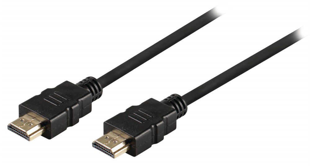HDMI kábel 1.4 HDMI csatlakozó HDMI csatlakozó 2m fekete fotó, illusztráció : VGVT34000B20