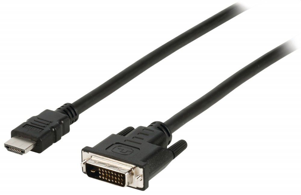 DVI-D HDMI Kábel - HDMI male - DVI-D male kábel - Már nem forgalmazott termék fotó, illusztráció : VLCP34800B20
