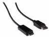 DisplayPort HDMI átalakító-kábel: DisplayPort apa ? HDMI apa csatlakozó 2m fekete
