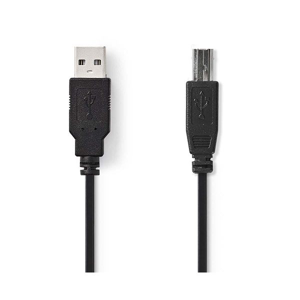 USB nyomtató-kábel 1m USB2.0 A-B apa/anya - Már nem forgalmazott termék fotó, illusztráció : VLCP60100B10