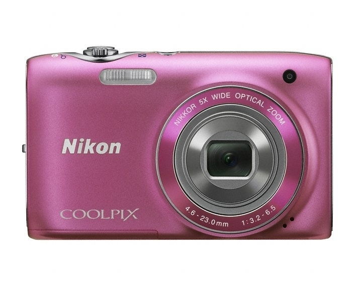 NIKON Coolpix S3100 rózsaszín 14MP digitális fényképezőgép 24 hónap Nikon szerv fotó, illusztráció : VMA716E1