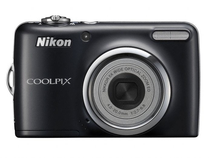NIKON Coolpix L23 fekete 10MP digitális fényképezőgép 2 Nikon szervizben fotó, illusztráció : VMA751E1