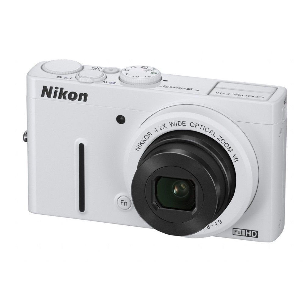 NIKON Coolpix P310 Fehér 16MP digitális fényképezőgép 24 hónap Nikon szervizben fotó, illusztráció : VMA901E1