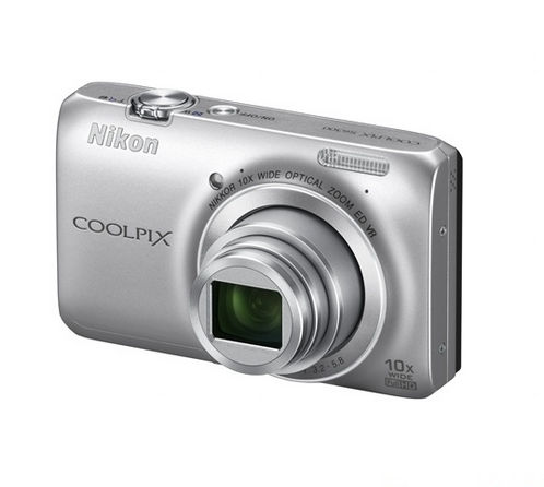NIKON Coolpix S6300 Ezüst 16MP digitális fényképezőgép 2 Nikon szervizben fotó, illusztráció : VMA930E1