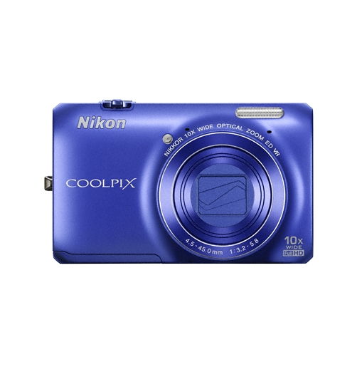 Nikon Coolpix S6300 Kék 16MP digitális fényképezőgép fotó, illusztráció : VMA933E1
